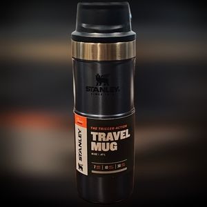 NEW Stanley Classic Trigger Action 16 oz Travel Mug, Nightfall Blue